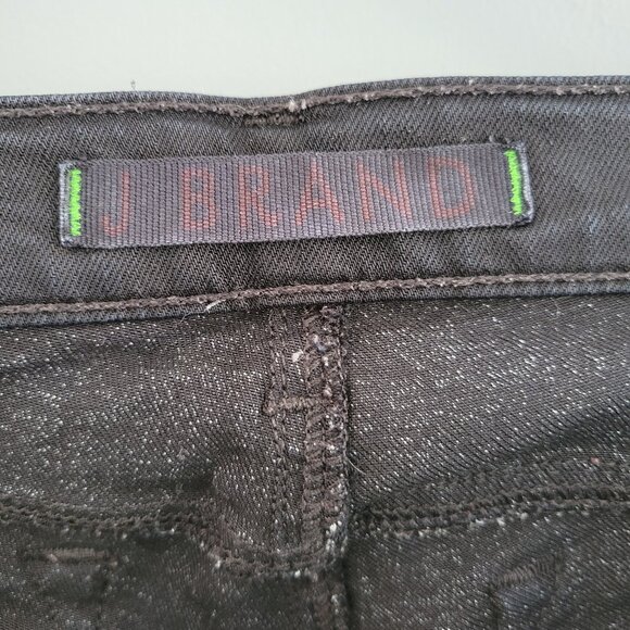 J Brand Black Pencil Leg Skinny Jeans - Size 28 - Picture 6 of 12